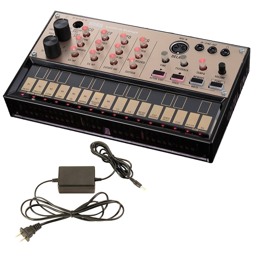 Amazon.com: Korg Volca Keys Analogue Loop Synth Bundle w